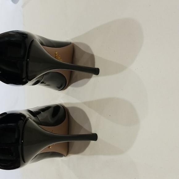 PRADA MILANO DAL 1913 BLACK patent leather pumps very good condition - Picture 2 of 5